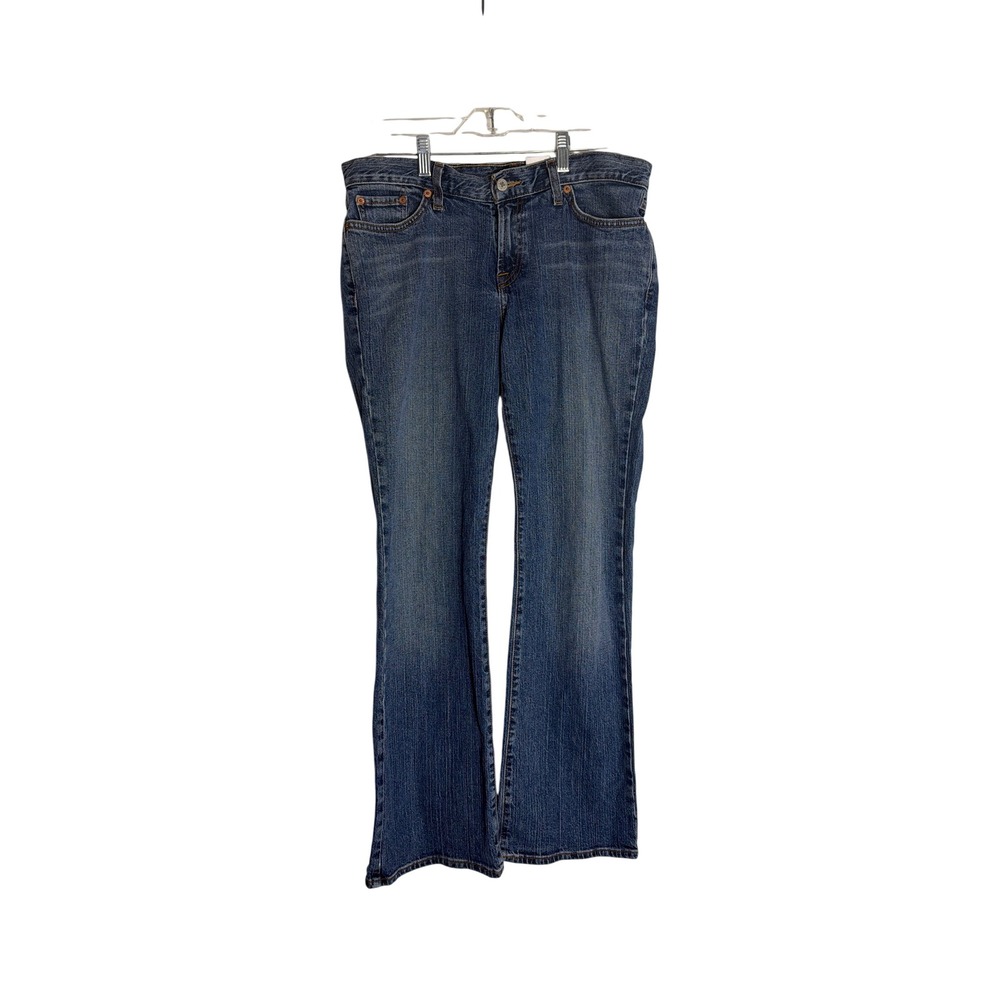 Lucky Brand Dungarees Mid Rise Regular Jeans Size 30 Medium Wash Bootcut Flare